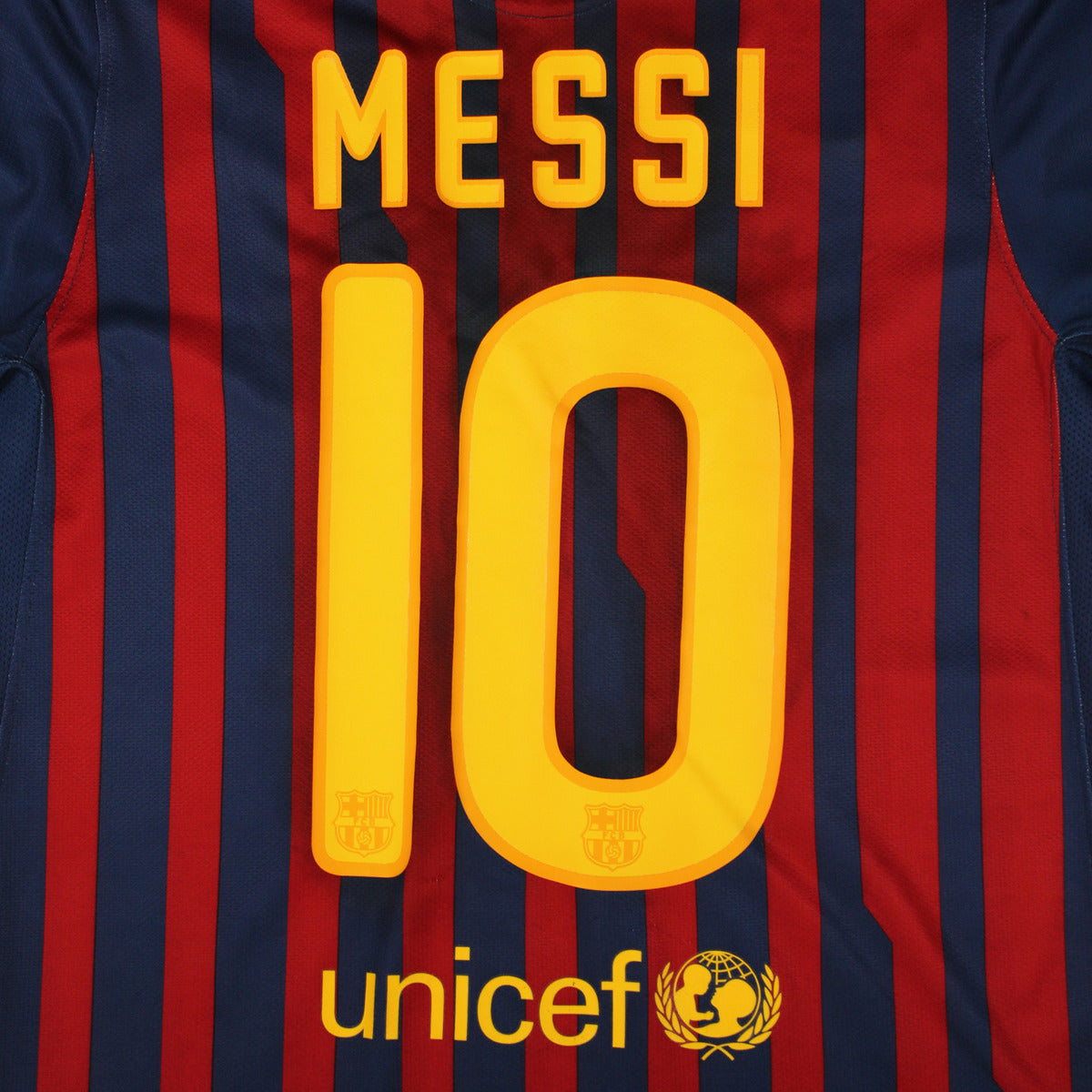 Barcelona Nike 2011-12 Local Messi #10 L
