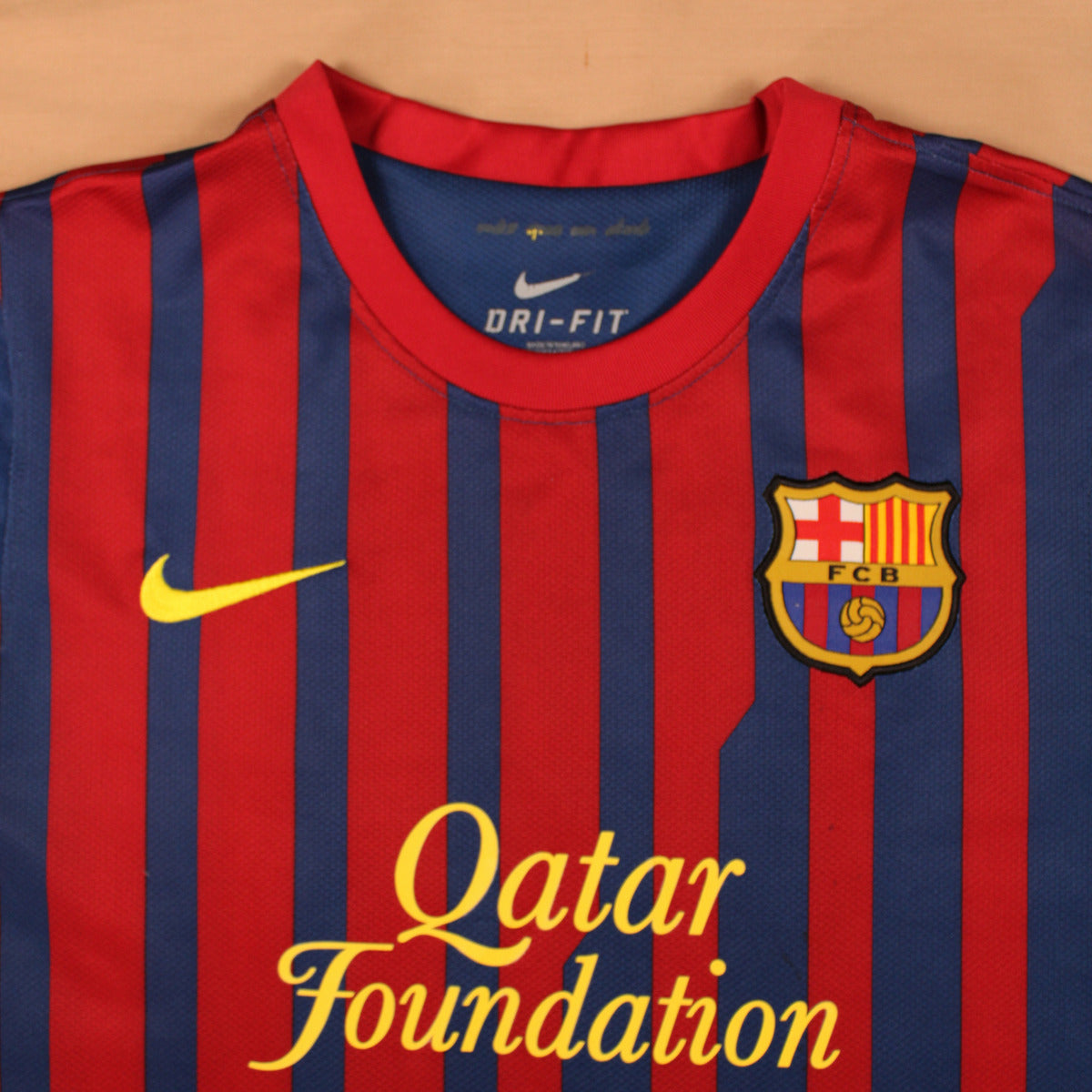 Barcelona Nike 2011-12 Local Messi #10 L