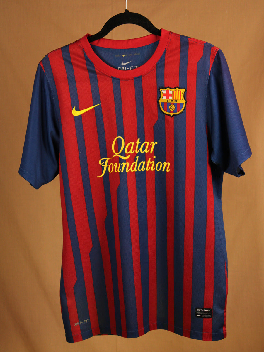 Barcelona Nike 2011-12 Local Messi #10 L