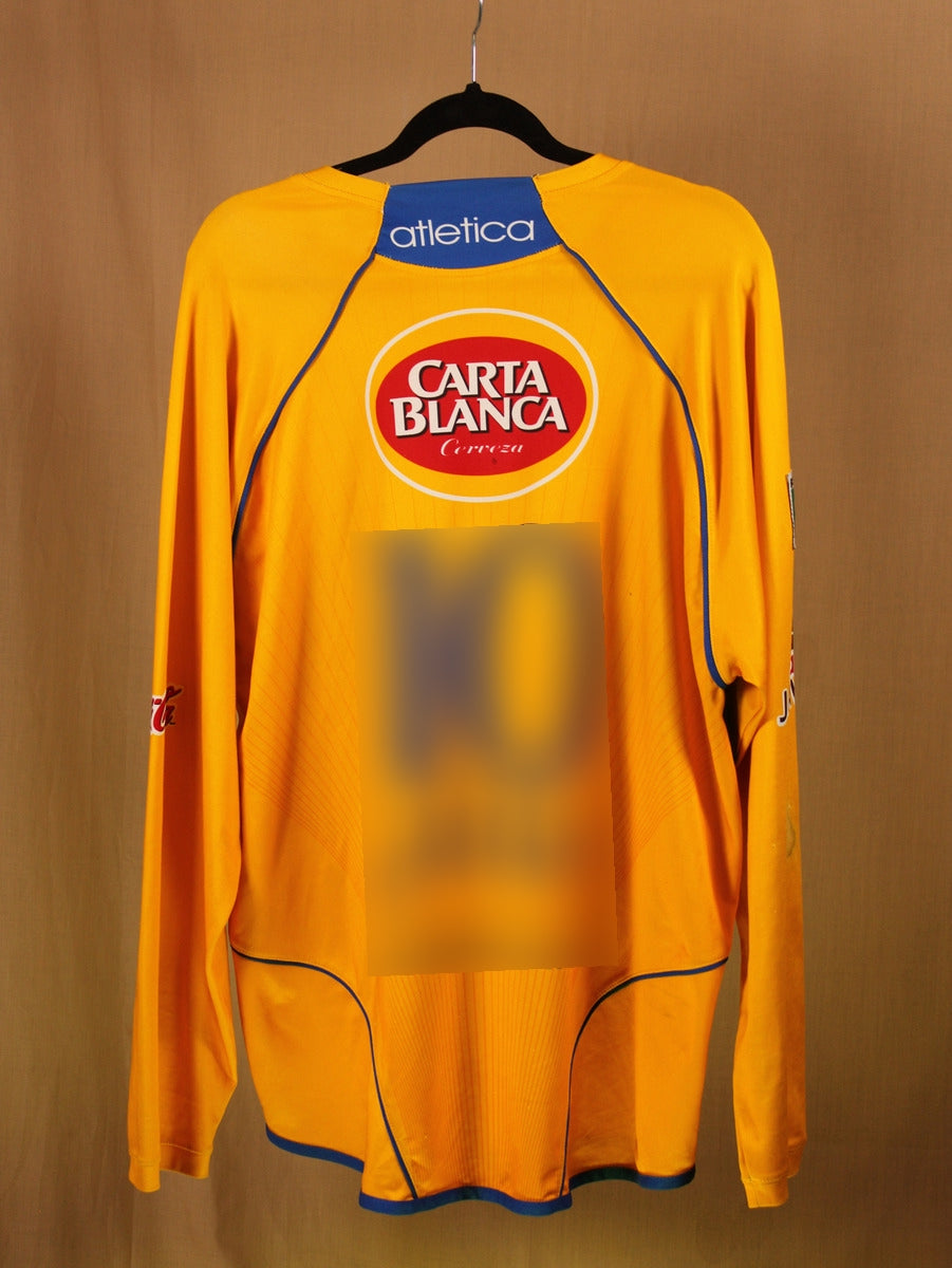 Tigres UANL Atletica 2005-2006 Gaitan 10 Local Talla Xl