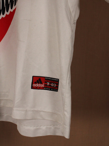 Jersey adidas River Plate 1999-2000 Local Talla M Niño